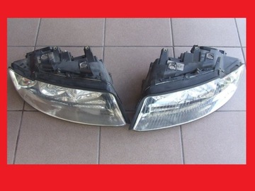 Reflektor lampa przód AUDI A4 B6 MAŁYSZ Europa L/P