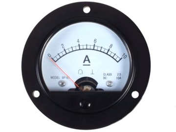 AMPEROMIERZ analogowy z bocznikiem DC 10A