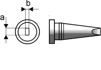 НАКОНЕЧНИК LTB LT-B 2,4 ММ ДЛЯ ПАЯЛЬНИКОВ WELLER WSP80!!
