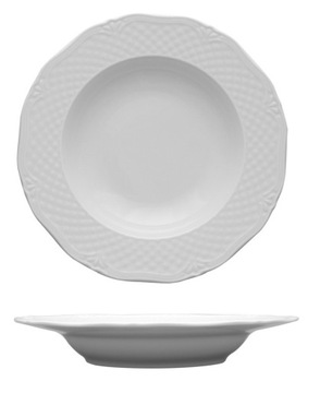 LUBIANA AFRODYTA 12 x TALERZ GŁĘBOKI 22,5 CM