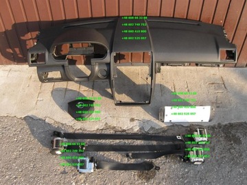 Mercedes A 169 W169 deska kokpit poduszki airbag