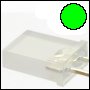 ART Diody LED 2x5mm GREEN milk - Cena za 10szt