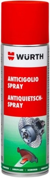WURTH PASTA SPRAY DO HAMULCÓW przeciw piszczeniu