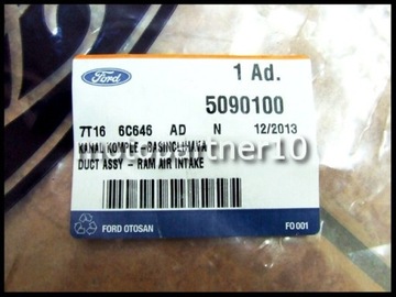 KRYT VSTUP VZDUCHU FORD TRANSIT CONNECT 06 -