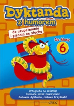 Dyktanda z humorem do klasy 6