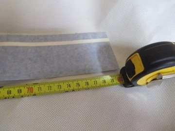 наклейка декоративная лента Fiat Seicento 600 50th ориг.