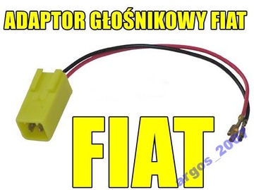 Redukcja głośnikowa adapter Fiat Peugeot Lancia