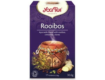 HERBATA WYKWINTNY ROOIBOS BIO (17 x 1,8g) YOGI TEA