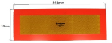 ПРЯМОУГОЛЬНЫЕ СВЕТООТРАЖАЮЩИЕ ДОСКИ 565х196мм 2ШТ.