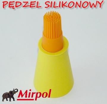 PĘDZELEK SILIKONOWY Z DOZOWNIKIEM 75 ml !OKAZJA!