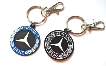 Брелок Mercedes резиновая эмблема 2S