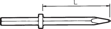 Долото, Наконечник, Острие 32x160 мм Шестигранник, Шестигранник 450 мм