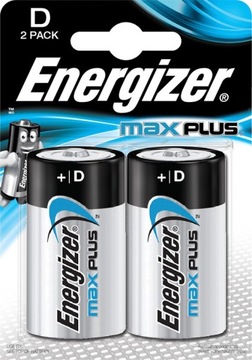 Батарея ENERGIZER Max Plus D LR20 1,5 В 2 шт.