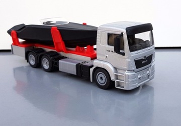 SIKU 2715 MAN LKW С МОТОРНОЙ ЛОДКОЙ 1:50