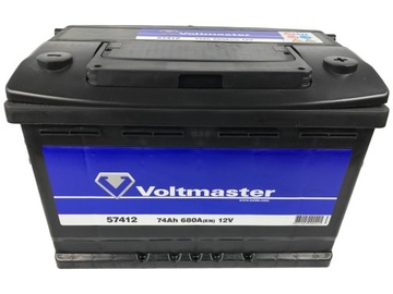 Аккумулятор VOLTMASTER 12 В 74 Ач 680 А P+