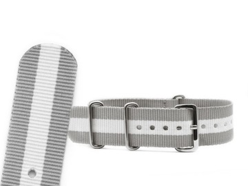 PASEK DO ZEGARKA NATO NYLONOWY 22 MM 0501 KOLORY