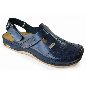 OBUWIE MEDYCZNE BUTY SKÓRZANE ZDROWOTNE OLIWER 45