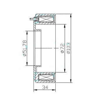 2204002 КАТУШКА КОМПРЕССОРА КОНДИЦИОНЕРА DELPHI V5 CADILLAC FIAT OPEL LANCIA