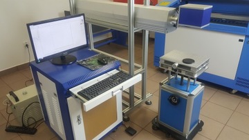 Znakowarka laser CO2 100w nie fiber grawerka