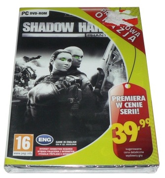 PC DVD - SHADOW HARVEST --- FOLIA !