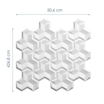 3D стеновая панель из пенопласта БУМЕРАНГ