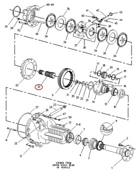 ЭКСКАВАТОР-ПОГРУЗЧИК CAT TACK SHAFT 424 428 9R2424