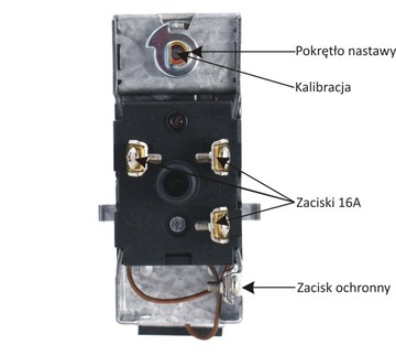 TERMOSTAT PRZYLGOWY sterownik POMPY C.O. 0...90C