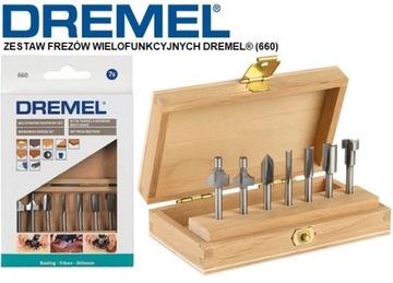 Набор из 7 многофункциональных фрез DREMEL 660.