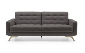 SOFA FIORD NAPPA 3F GRAFITOWA GALA SWEET SIT