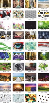 Коврик защитный с принтом для письменного стола макс. 70х50. выбор