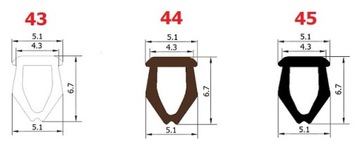 REHAU S-1388 Уплотнитель оконный