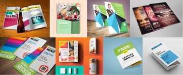 Ulotki format DL papier kreda 170g - 500szt.