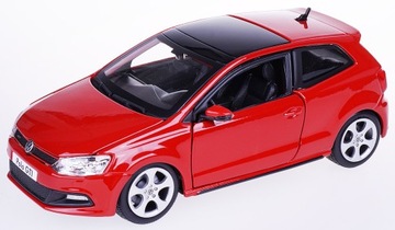 VOLKSWAGEN POLO GTI МЕТАЛЛ МОДЕЛЬ BBURAGO 1:24 CZ