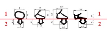 Уплотнители окон ДОБРОПЛАСТ КГ-5А