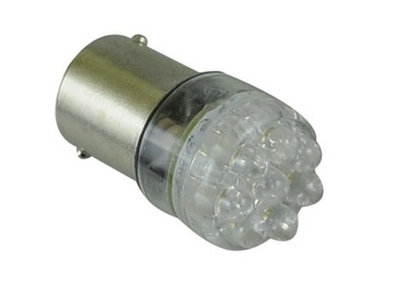 żarówka 8 LED R10W P5W ba15s pomarańczowa 12V RS