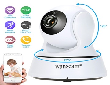 ОРИГИНАЛЬНАЯ КАМЕРА WANSCAM WIFI ДЛЯ МОНИТОРИНГА НЯНИ