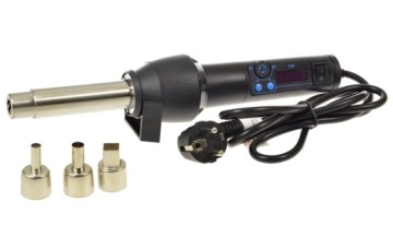 ПОРТАТИВНЫЙ ПЛАСТИКОВЫЙ СВАРОЧНЫЙ АППАРАТ WEP 8858-I + 3X СОПЛА