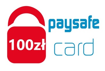 PaySafeCard 100 злотых Карта кошелька с PIN-кодом PSC 100 злотых