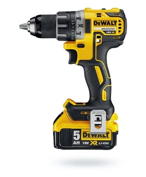 DCD791P2 ОТВЕРТКА 18 В 2x 5,0 Ач DeWALT + КАРМАН