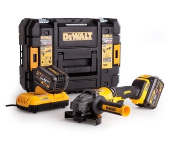 Шлифмашина, ударная отвертка 125 мм, 18 В DeWalt DCG414T2 + аккумулятор DCD996N