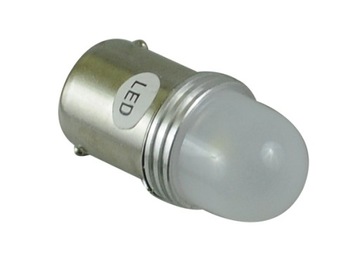 żarówka Ba15s LED Cree UHP biała zimna P21W 6v
