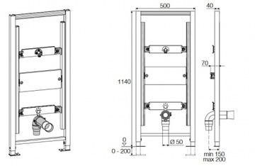 Valsir Winner-S Listing Frame H-114