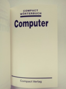 Компьютер Compact Worterbuch DB+