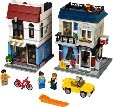 LEGO CREATOR 31026 ВЕЛОСАГАЗИН 3 В 1 КРУГЛОСУТОЧНОЕ КАФЕ