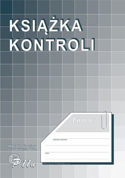 Książka kontroli Michalczyk i Prokop zeszyt A4 P11 P11u 40 str.