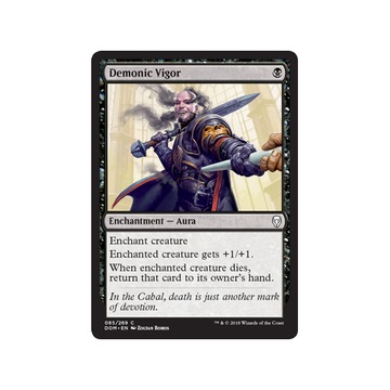 MTG 2x Demonic Vigor
