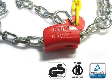 ŁAŃCUCHY ŚNIEGOWE KN-110 R15 R16 R17 R18 R19 R20