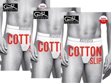 PG. Slipy Gatta SLIP COTTON bawełna 3-PAK rozm. M