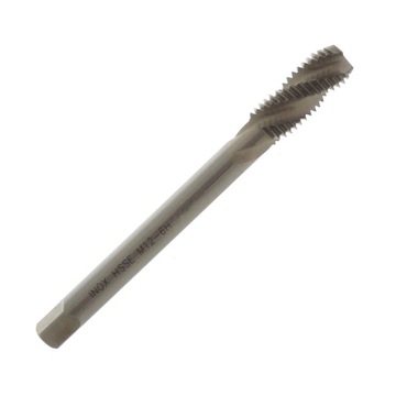 GWINTOWNIK MASZYNOWY SKRĘTNY HSSE INOX M12 KOBALT