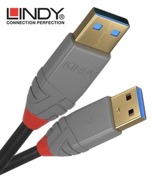 USB 3.0 тип A - Кабель SuperSpeed ​​Lindy 36754 5м
